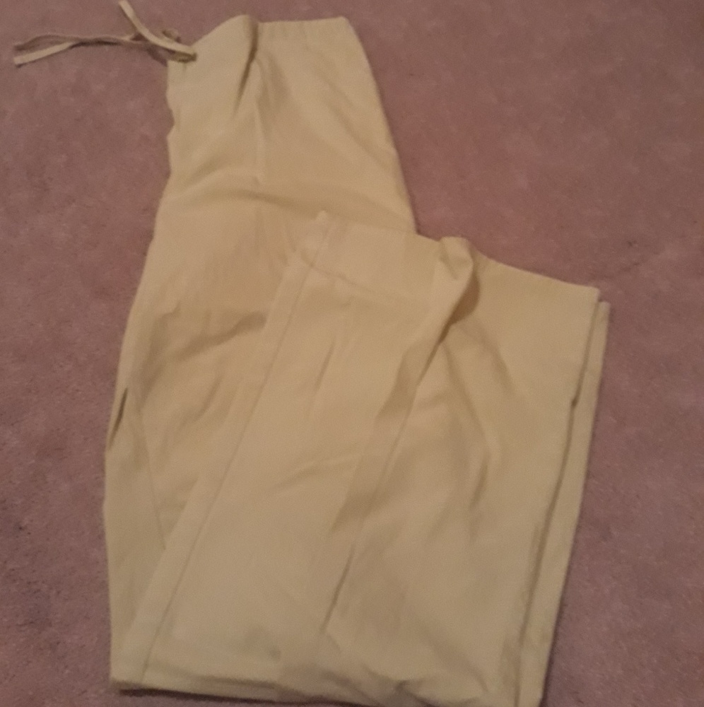 Light green scrub pants